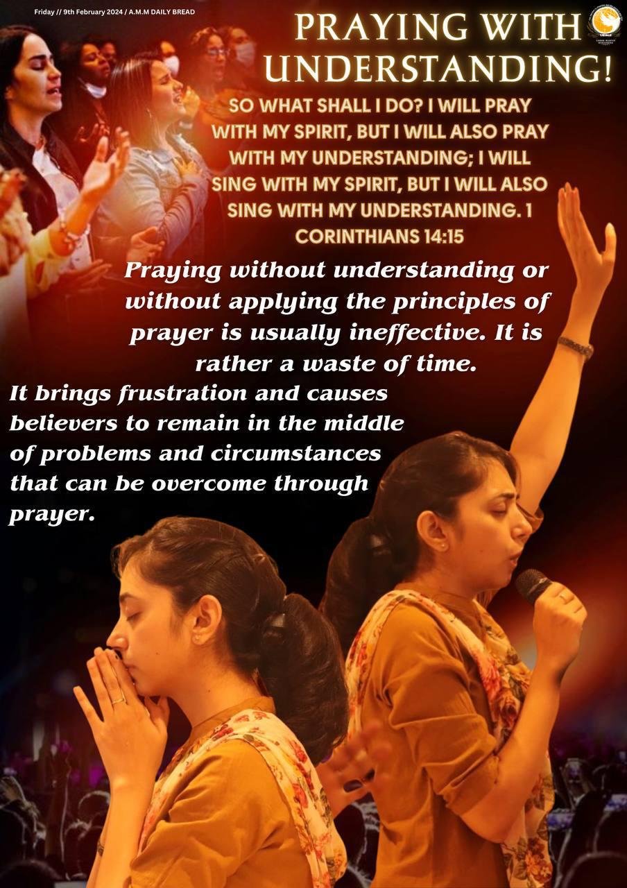 Praying with understanding! – ASHOK MARTIN MINISTRIES